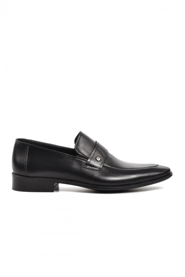 Ayakmod L1010 Siyah Hakiki Deri Erkek Klasik Ayakkabı