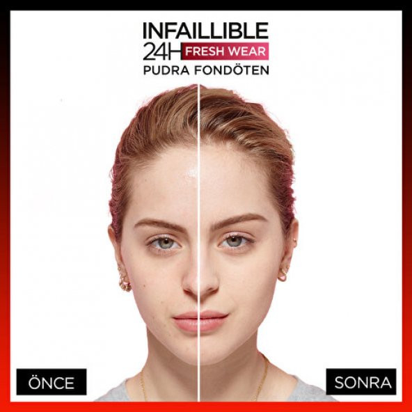 Loreal Paris Infaillible 24H Fresh Wear Pudra Fondöten 220 Sand - 4