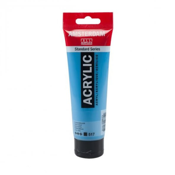 Talens Amsterdam Akrilik Boya 120 ml. 517 Kings Blue