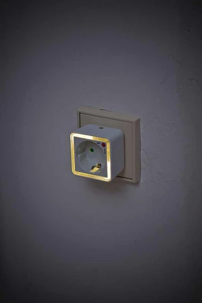 Brennenstuhl Priz Özellikli Sensörlü 2 Led 1 Lm Gece Lambası - Resim 2