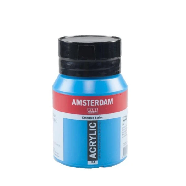 Talens Amsterdam Akrilik Boya 500 ml. 564 Brilliant Blue