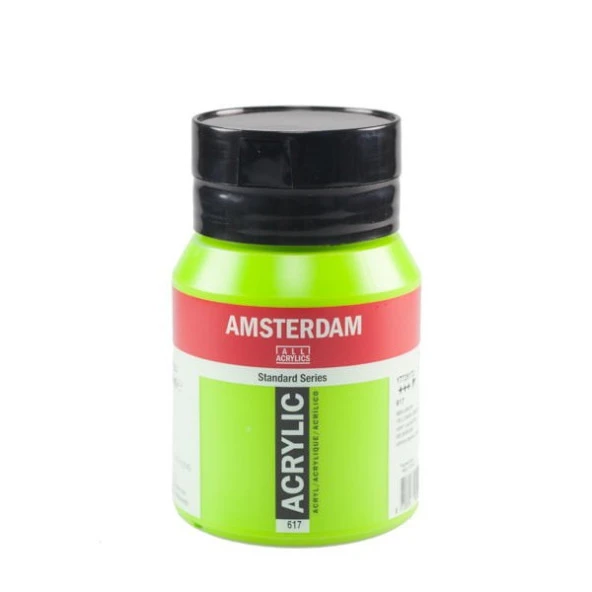 Talens Amsterdam Akrilik Boya 500 ml. 617 Yellowish Green