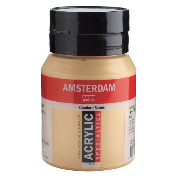 Talens Amsterdam Akrilik Boya 500 ml. 802 Light Gold ürün görseli