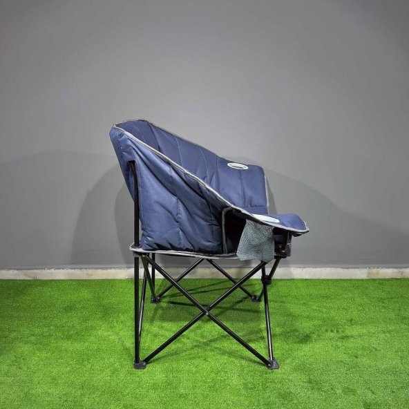 Argeus Nevgrande Comfort Katlanabilir Kamp Sandalyesi Lacivert - 3