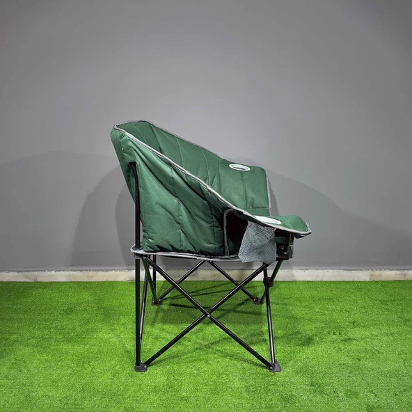 Argeus Nevgrande Comfort Katlanabilir Kamp Sandalyesi Yeşil - 6