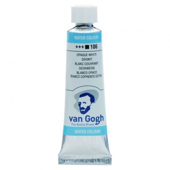 Talens Van Gogh 10 ml. Tüp Sulu Boya 106 Opaque White