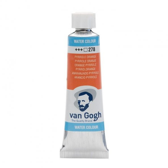 Talens Van Gogh 10 ml. Tüp Sulu Boya 278 Pyrrole Orange