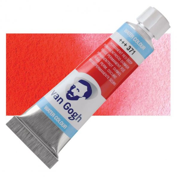 Talens Van Gogh 10 ml. Tüp Sulu Boya 371 Permanent Red Deep