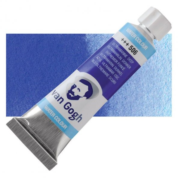 Talens Van Gogh 10 ml. Tüp Sulu Boya 506 Ultramarine Deep