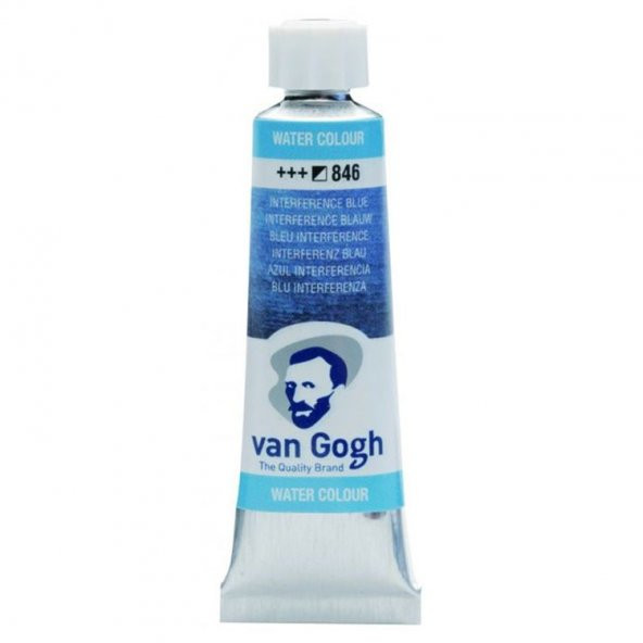 Talens Van Gogh 10 ml. Tüp Sulu Boya 846 Interference Blue