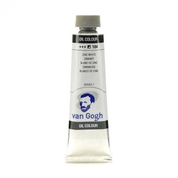 Talens Van Gogh Yağlı Boya 40 ml. 104 Zinc White