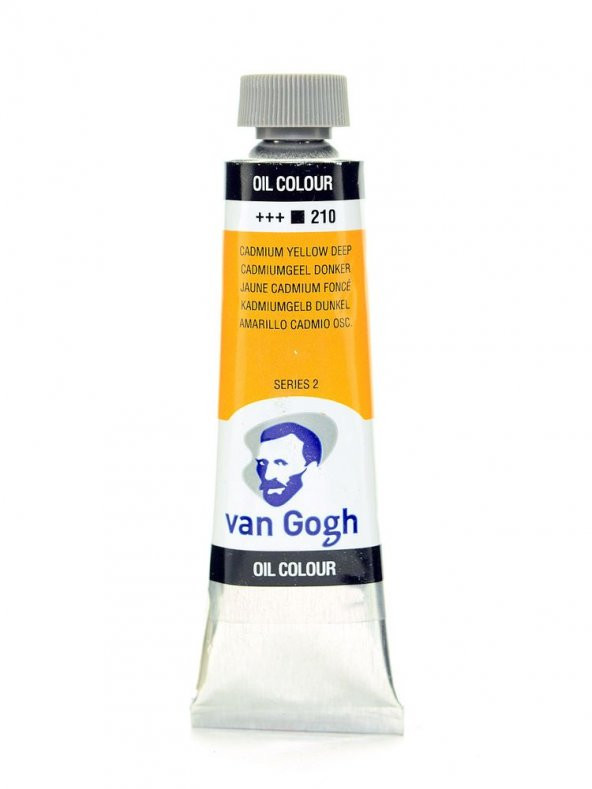 Talens Van Gogh Yağlı Boya 40 ml. 210 Cadmium Yellow Deep
