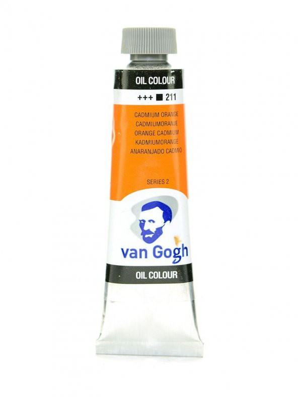 Talens Van Gogh Yağlı Boya 40 ml. 211 Cadmium Orange