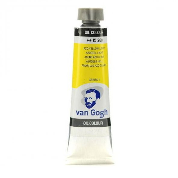 Talens Van Gogh Yağlı Boya 40 ml. 268 Azo Yellow Light