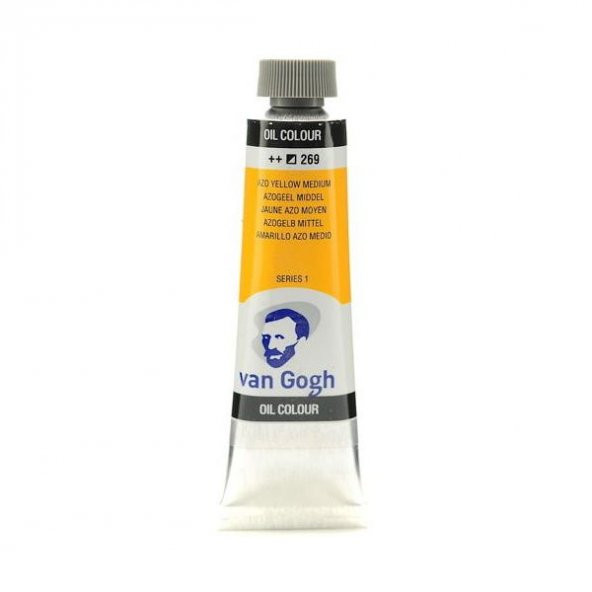 Talens Van Gogh Yağlı Boya 40 ml. 269 Azo Yellow Medium