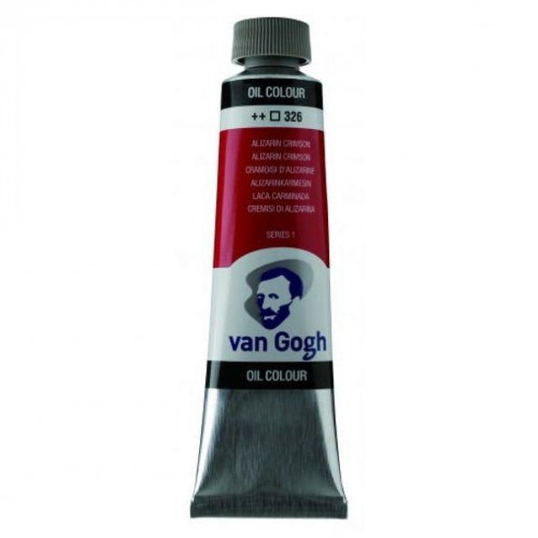 Talens Van Gogh Yağlı Boya 40 ml. 326 Alizarin Crimson