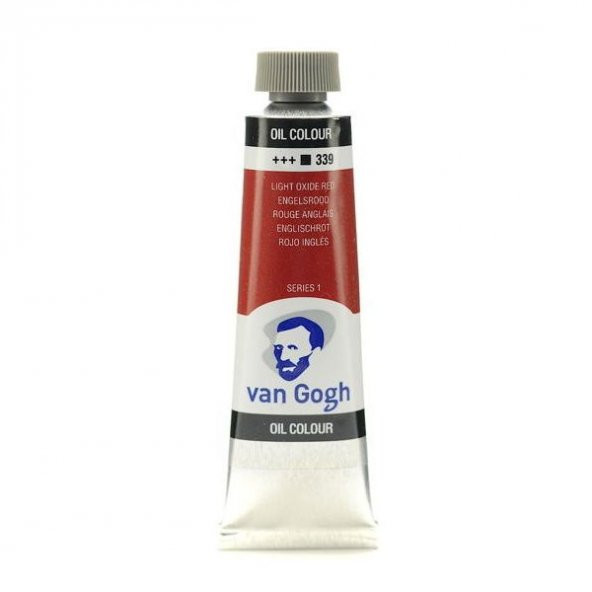Talens Van Gogh Yağlı Boya 40 ml. 339 Light Oxide Red