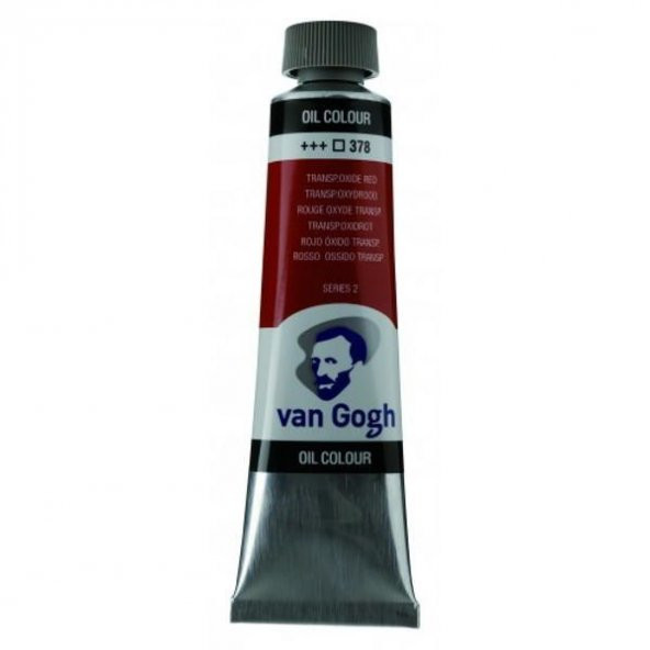 Talens Van Gogh Yağlı Boya 40 ml. 378 Transparent Oxide Red ürün görseli