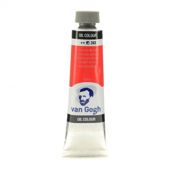 Talens Van Gogh Yağlı Boya 40 ml. 393 Azo Red Medium