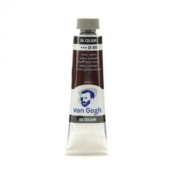 Talens Van Gogh Yağlı Boya 40 ml. 409 Burnt Umber