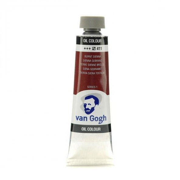 Talens Van Gogh Yağlı Boya 40 ml. 411 Burnt Sienna