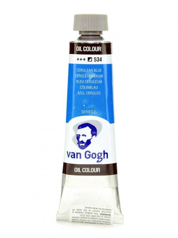 Talens Van Gogh Yağlı Boya 40 ml. 534 Cerulean Blue