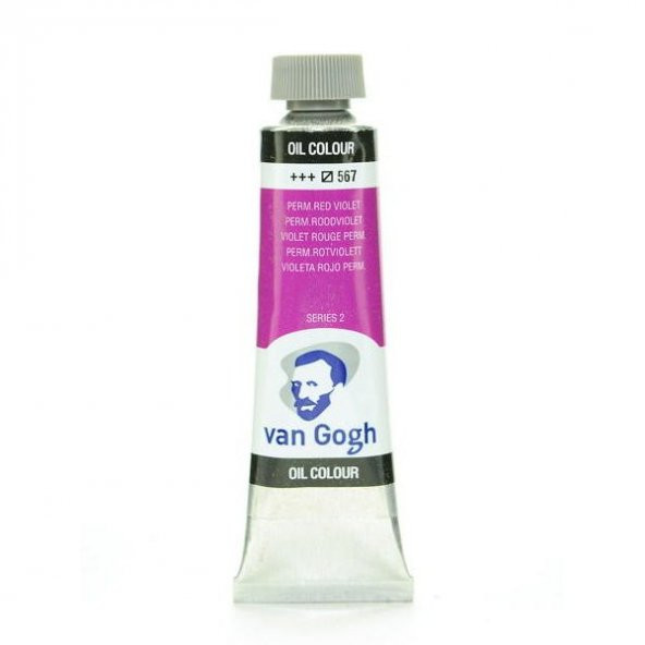 Talens Van Gogh Yağlı Boya 40 ml. 567 Permanent Red Violet