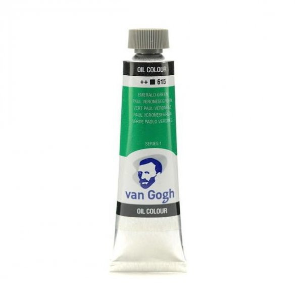 Talens Van Gogh Yağlı Boya 40 ml. 615 Emerald Green