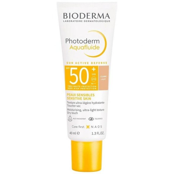 Bioderma Photoderm SPF 50+ Aquafluide Renkli Light Güneş Kremi 40 ml