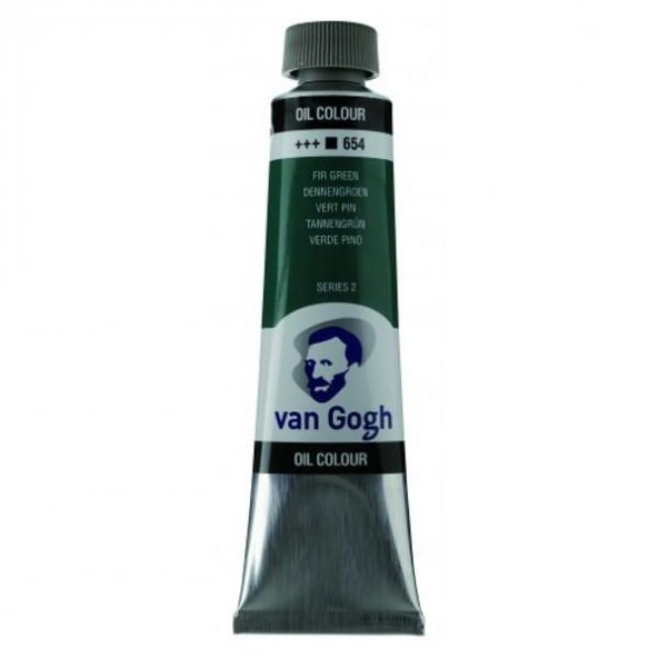 Talens Van Gogh Yağlı Boya 40 ml. 654 Fir Green