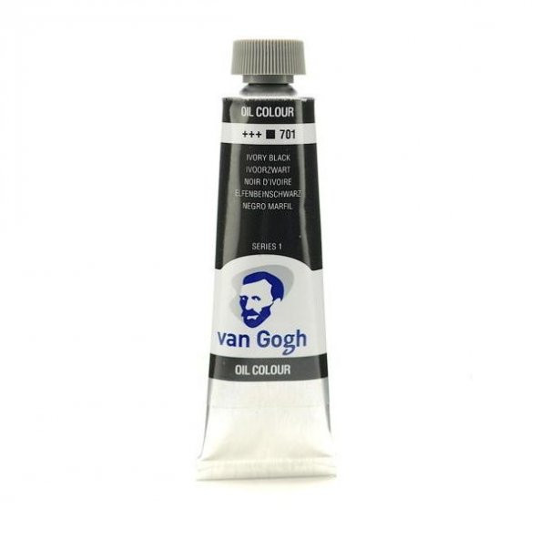 Talens Van Gogh Yağlı Boya 40 ml. 701 Ivory Black ürün görseli