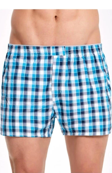 İLKE 02 ERKEK POPLİN BOXER 6 ADET - Resim 5