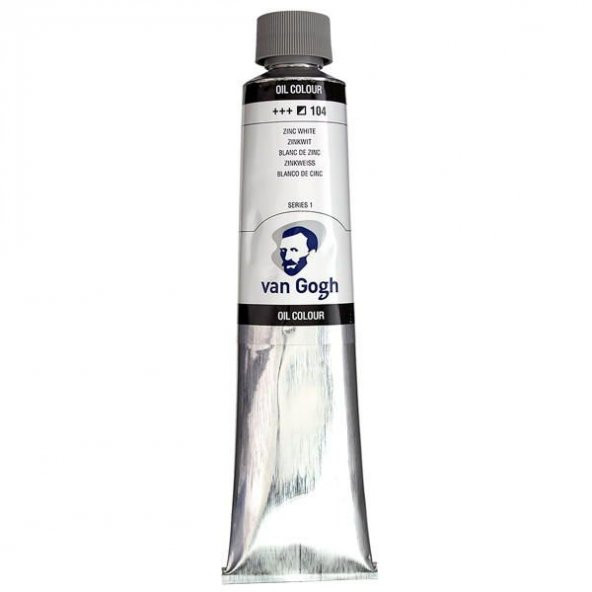 Talens Van Gogh Yağlı Boya 200 ml. 104 Zinc White