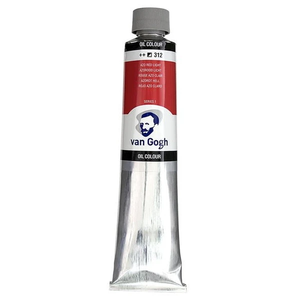 Talens Van Gogh Yağlı Boya 200 ml. 312 Azo Red Light