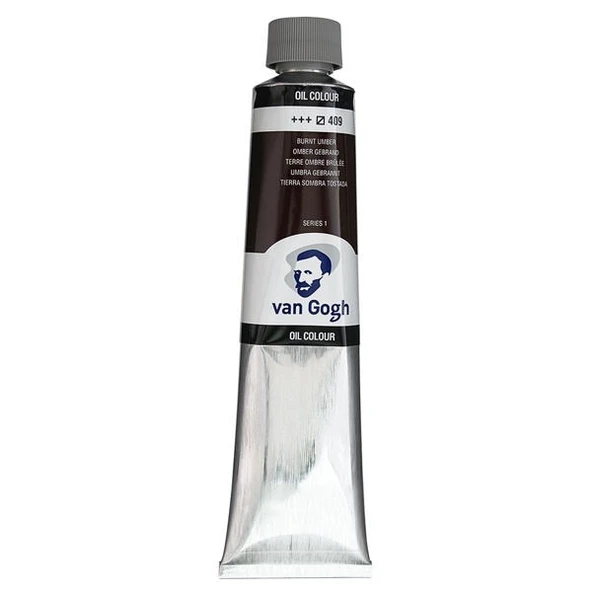 Talens Van Gogh Yağlı Boya 200 ml. 409 Burnt Umber