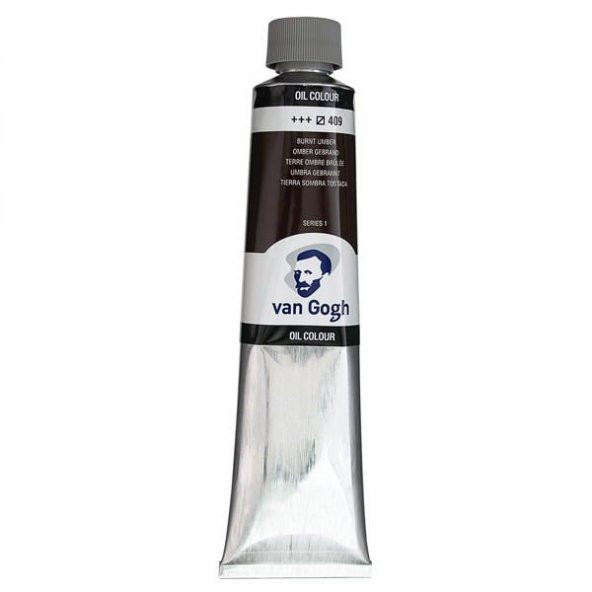 Talens Van Gogh Yağlı Boya 200 ml. 409 Burnt Umber