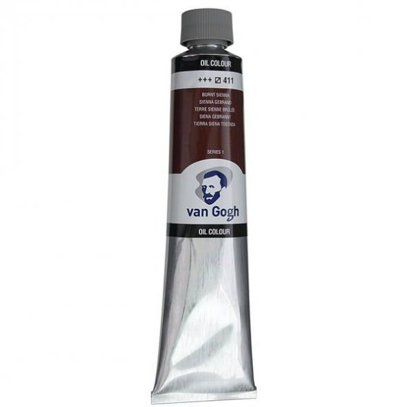 Talens Van Gogh Yağlı Boya 200 ml. 411 Burnt Sienna