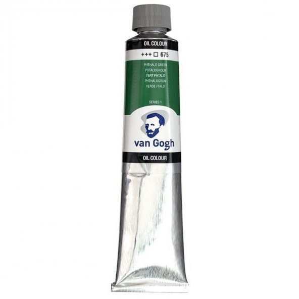 Talens Van Gogh Yağlı Boya 200 ml. 675 Phthalo Green