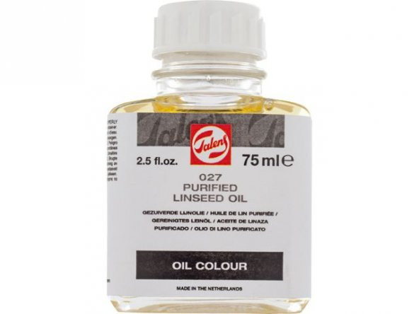 Talens Purified Linseed Oil 027 Saf Keten Tohumu Yağı 75 ml.