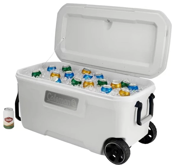Coleman Xtreme Wheeled 100 QT Tekerlekli Soğutucu Marine Buzluk 94.6 Lt - 4
