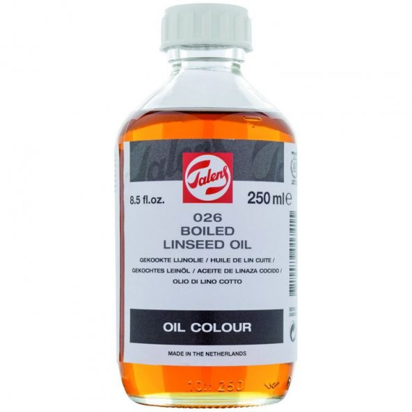 Talens Boiled Linseed Oil 026 Kaynatılmış Keten Yağı 250 ml.