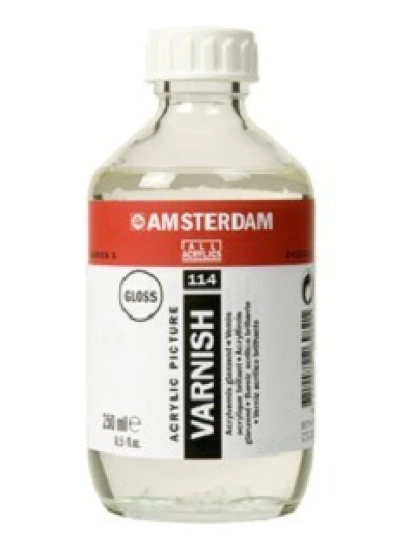 Talens Amsterdam Acrylic Varnish Gloss 114 Parlak Akrilik Boya Verniği 250 ml.