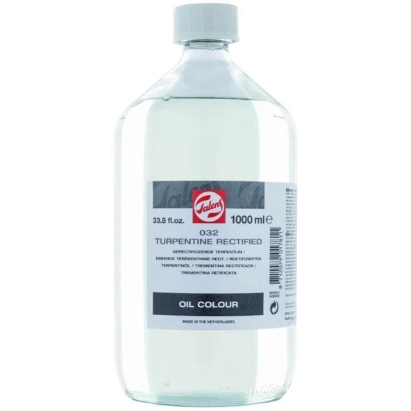 Talens Rectified Turpentine 032 Terebentin 1000 ml.