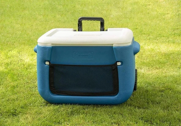 Coleman Poly-Lite Wheeled Mesh 50 QT Tekerlekli Soğutucu Buzluk 47.3 Lt - 3
