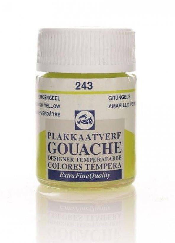 Talens Guaj Boya 243 Greenish Yellow