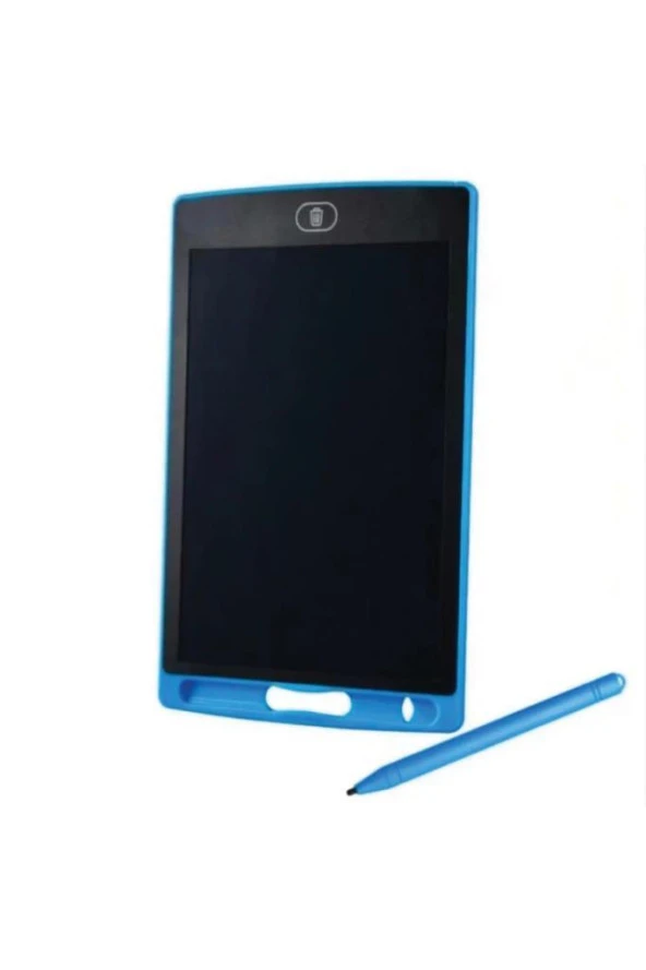 Writing Tablet Lcd 8.5 Inç Dijital Kalemli Yazma Ve Çizim Yazı Tahtası Mavi