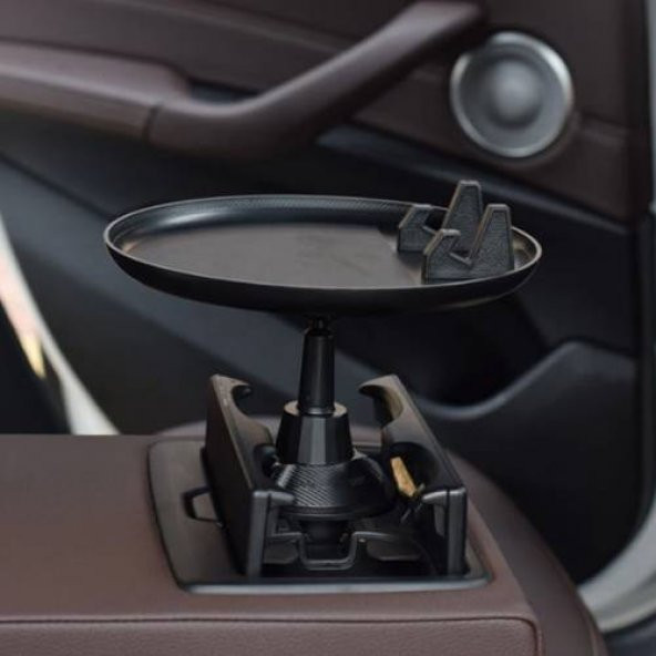 Coofbe Araç Yemek Masası Ve Telefon Tutucu Araç Bardaklık Yeri Yemek Masası Telefon Tutucu - 3