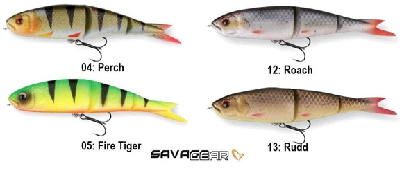 Savage gear Soft 4Play 13 cm 28 gr Swim&Jerk 2 Adet Sahte Balık - 6