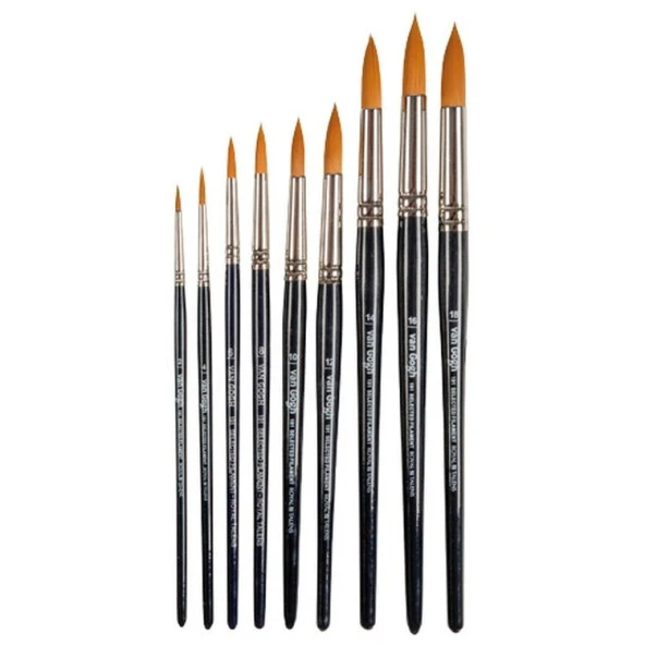 Van Gogh 191 Serisi Yuvarlak Uçlu Sentetik Fırça No:2