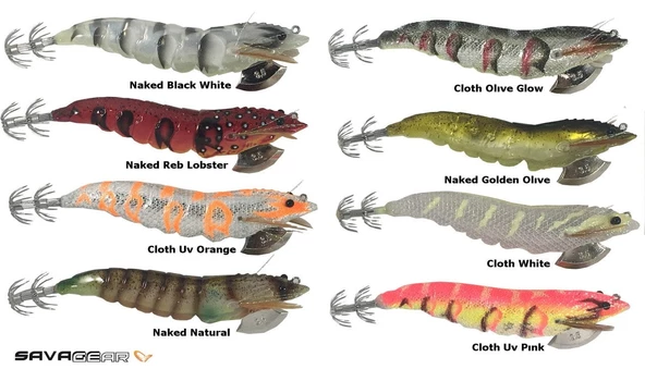 Savage gear 3D Shırımp Egı Jıg 7.5 cm 14 gr Sahte Balık - 8